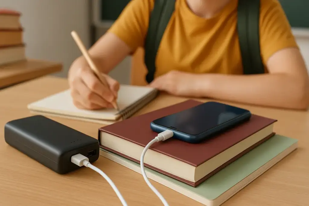 Caricabatterie portatili per la scuola: i modelli compatti che durano più a lungo
