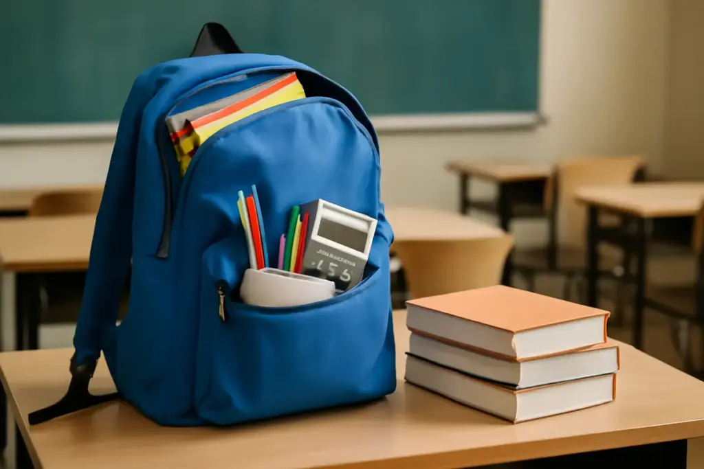 Zaini scuola media capienti e leggeri: il trucco per avere spazio senza pesare troppo