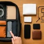 Come organizzare al meglio gli scomparti dello zaino? La strategia che evita confusione e sprechi di tempo
