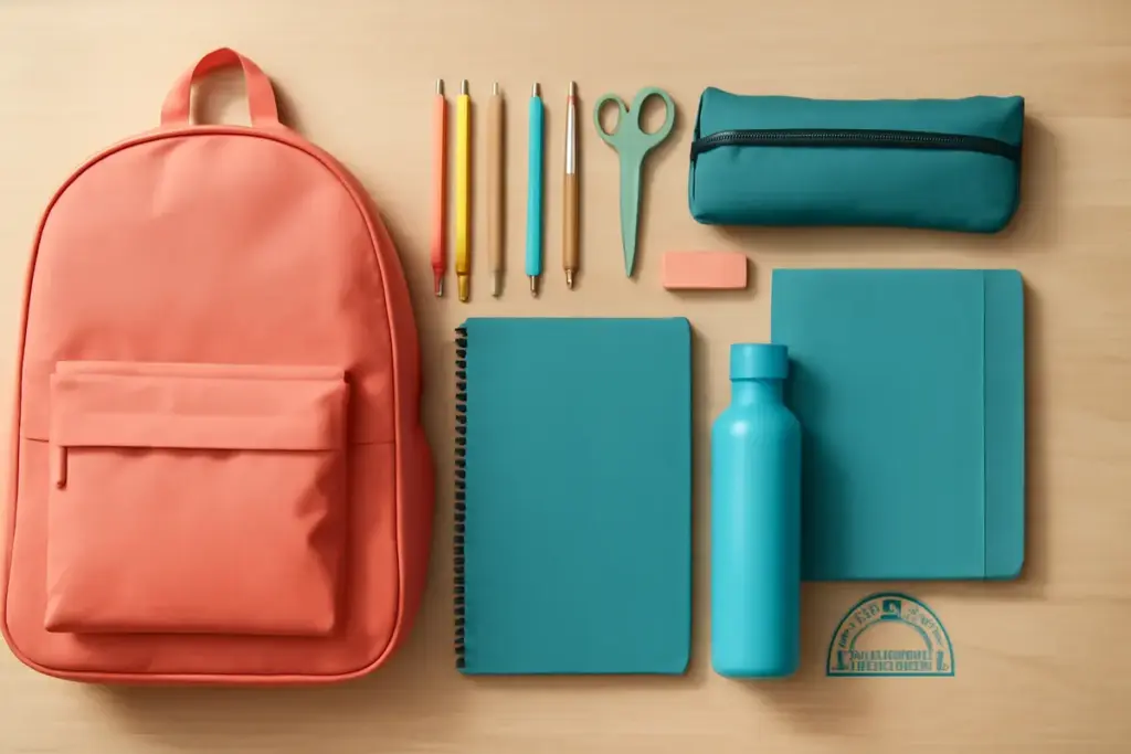 Set di accessori coordinati scuola media: il trucco delle combinazioni per non dimenticare nulla a casa