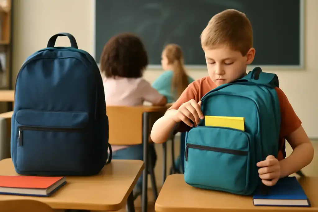 Differenza tra zaino a due e tre scomparti? Il dettaglio che cambia l’organizzazione in classe