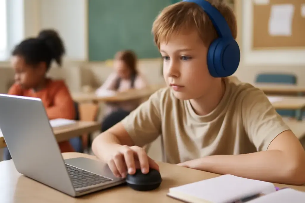Mouse silenzioso per ambiente scolastico: perché fa la differenza nella didattica