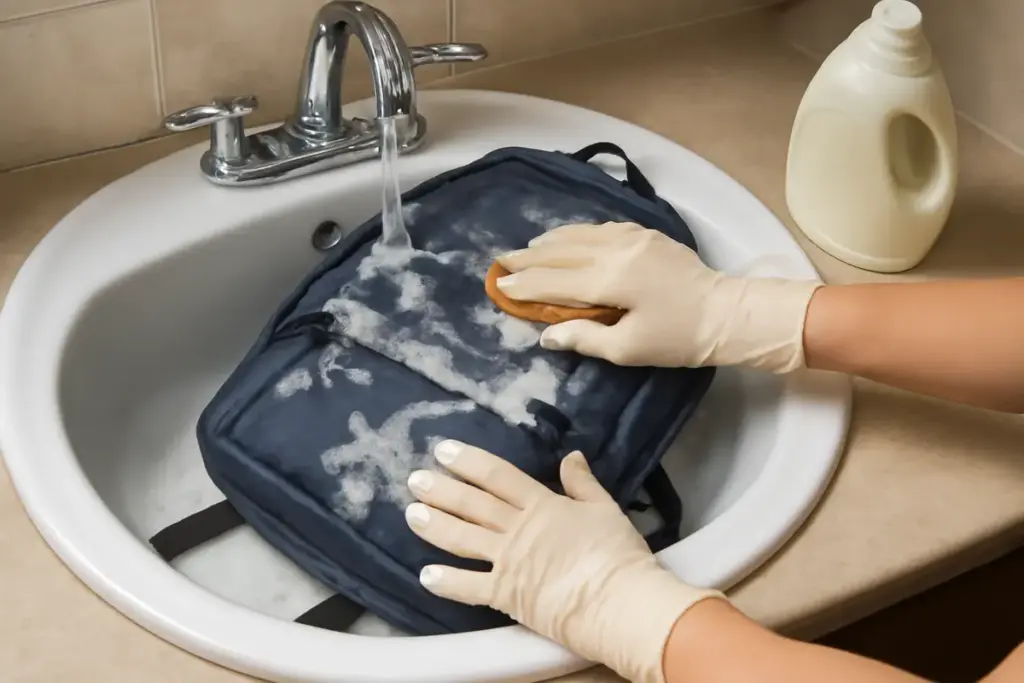 Come si lava lo zaino senza rovinarlo? Il metodo pratico che allunga la vita ai materiali