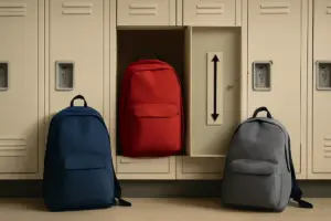 Quali zaini sono ammessi negli armadietti scolastici? Occhio alla misura per evitare sorprese