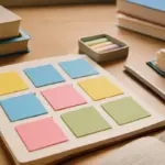 Notes adesivi colorati per lo studio: organizza le materie senza caos sui banchi