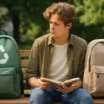 Zaini in tessuto riciclato per studenti attenti all’ambiente: beneficio reale oppure solo moda?