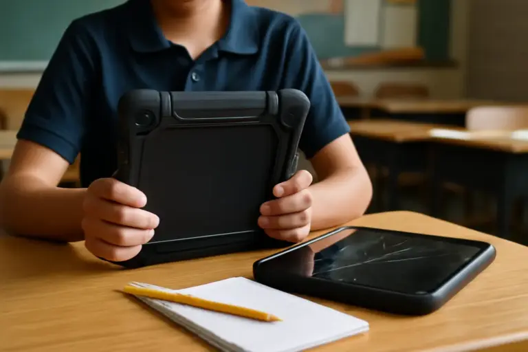 Custodie rinforzate per tablet a scuola: cosa valutare per evitare danni costosi