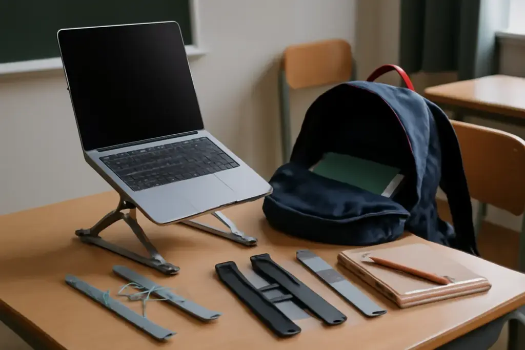 Supporti pieghevoli per notebook: quali fanno davvero la differenza nello zaino scuola?