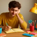 Come valorizzare la scrivania con accessori colorati? L’effetto positivo sullo studio che molti ignorano