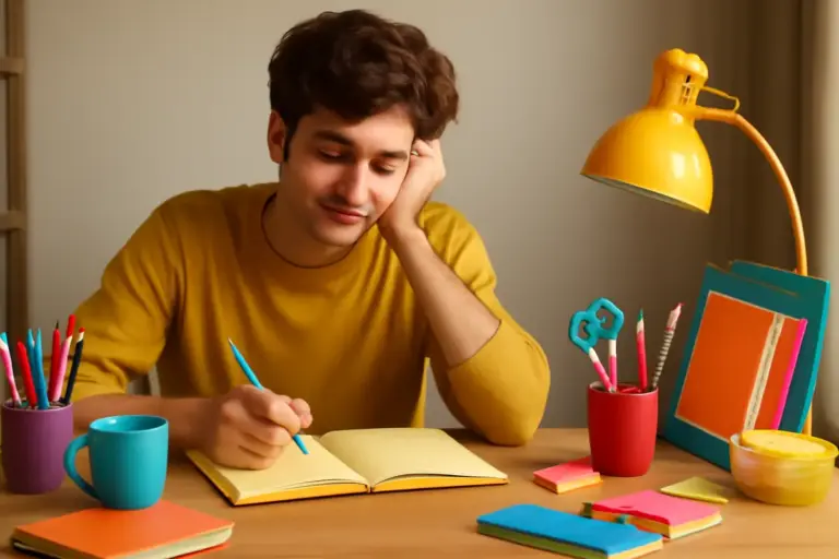Come valorizzare la scrivania con accessori colorati? L’effetto positivo sullo studio che molti ignorano