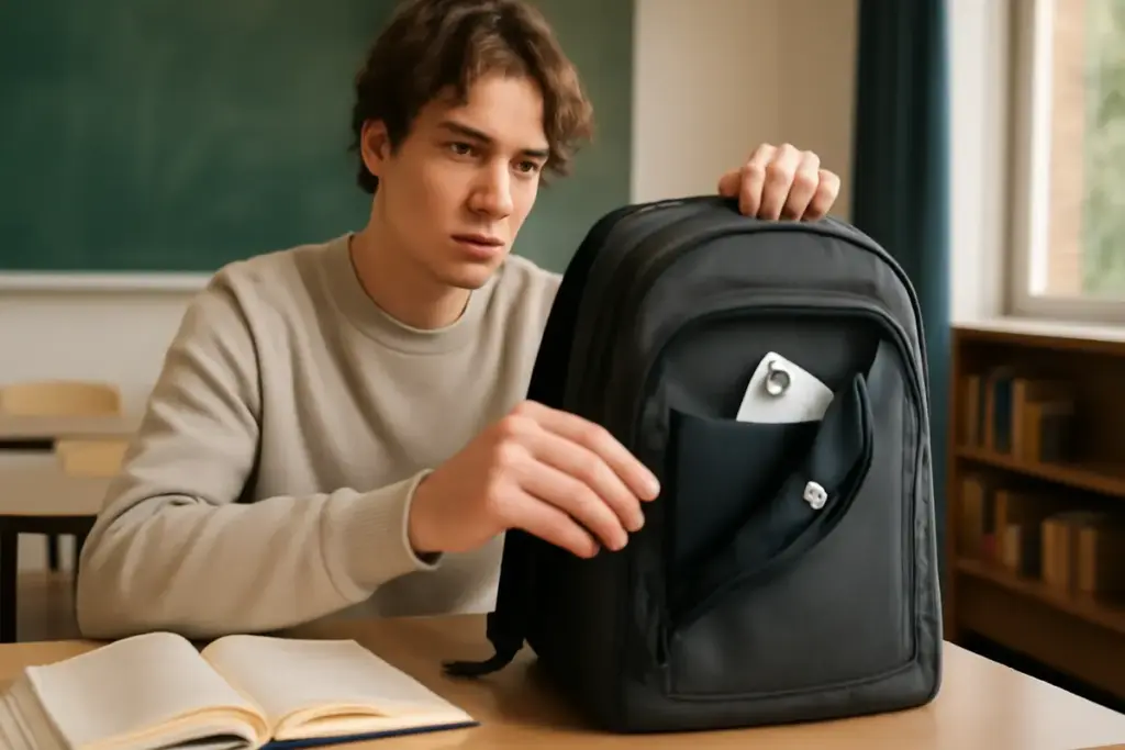 Zaini con tasche nascoste per la scuola: proteggi oggetti preziosi senza rinunce di spazio