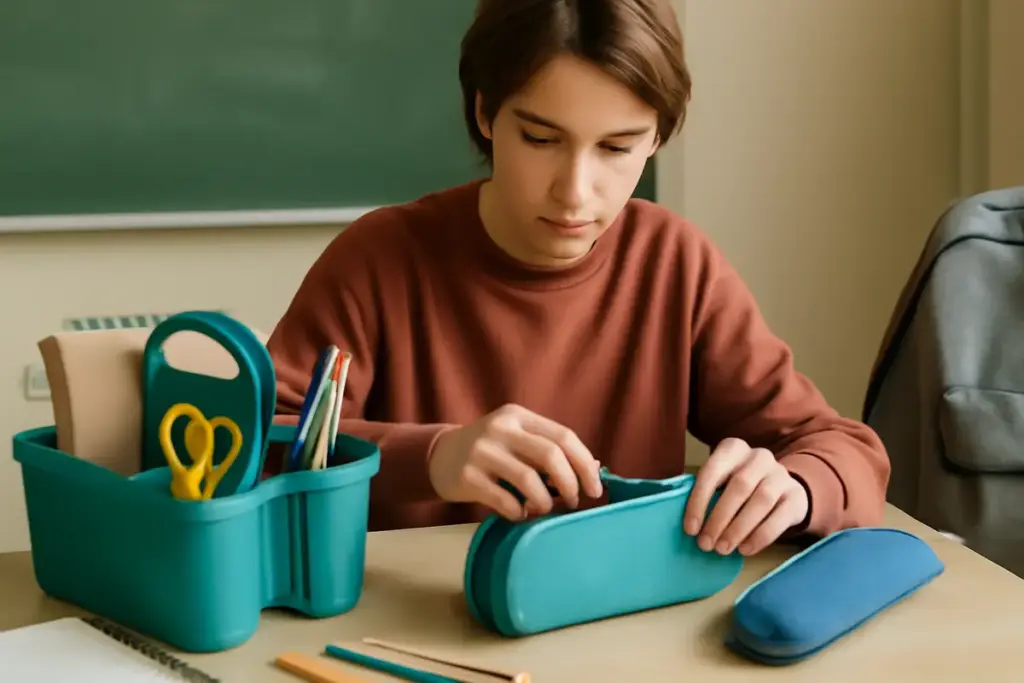Come mantenere gli accessori in ordine durante l’anno scolastico? Il metodo pratico usato dagli studenti organizzati