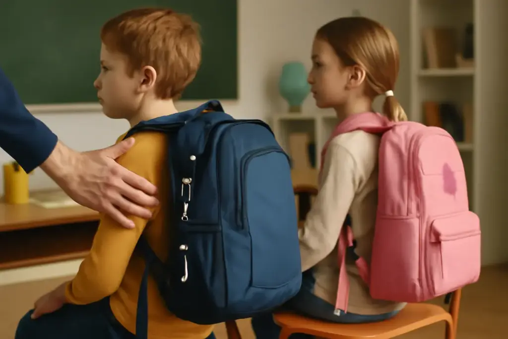 Zaini per le elementari con schienale rinforzato: vantaggi concreti per la postura dei bambini